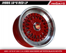 JHBBS 16X8 RED LP